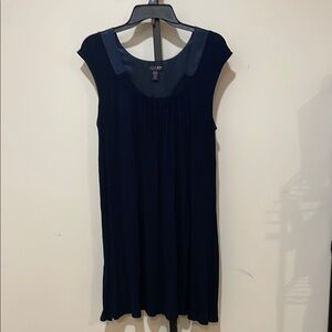 Midnight Carole Hochman Navy Sleeveless Dress